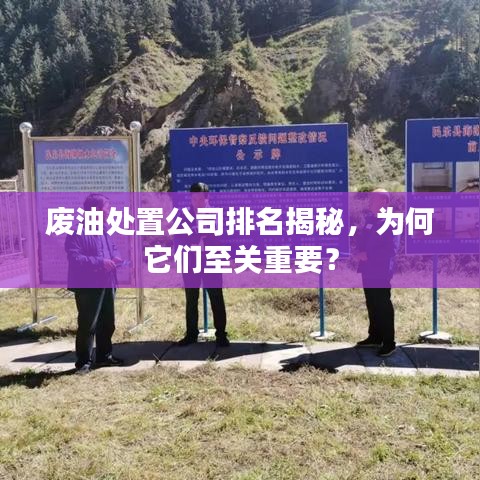 废油处置公司排名揭秘,为何它们至关重要?