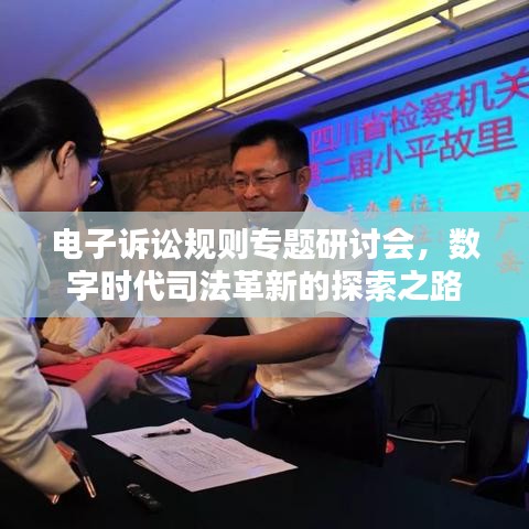 电子诉讼规则专题研讨会，数字时代司法革新的探索之路