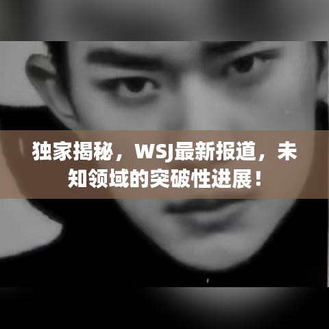 独家揭秘，WSJ最新报道，未知领域的突破性进展！